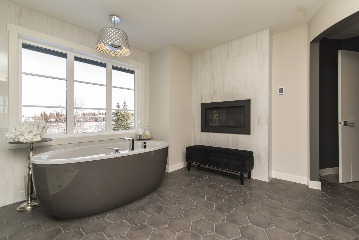 Contemporary bathrooms